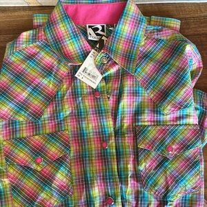 Women’s small Rockies ranch button down
